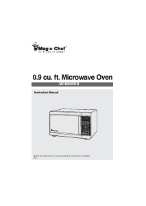 Manual de uso Magic Chef MCM995KB Microondas