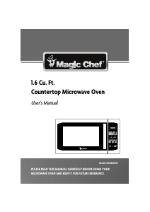 Handleiding Magic Chef MCM1611ST Magnetron