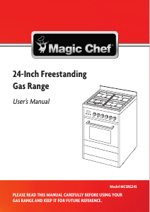 Manual Magic Chef MCSRG24S Range