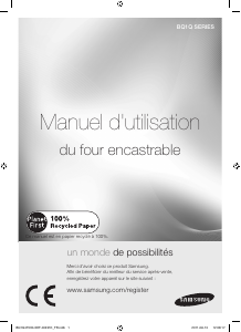 Mode d’emploi Samsung BQ1Q3T089 Four