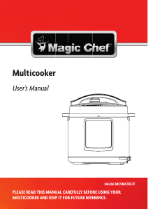 Manual Magic Chef MCSMC10S7 Multi Cooker