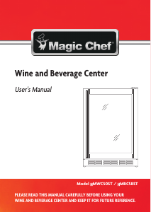 Manual Magic Chef HMBC58ST Refrigerator