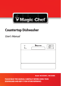 Bruksanvisning Magic Chef MCSCD6W5 Diskmaskin
