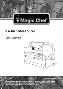 Mode d’emploi Magic Chef MCL86MSRT Trancheuse