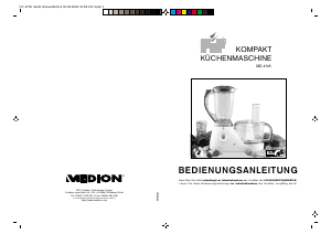 Bedienungsanleitung FiF MD 4705 Küchenmaschine