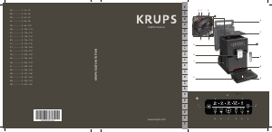 Manuale Krups EA870810 Intuition Macchina per espresso