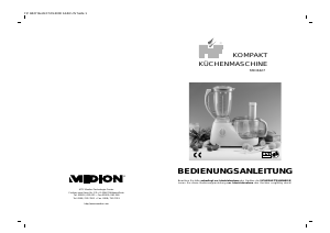 Bedienungsanleitung FiF MD 8427 Küchenmaschine