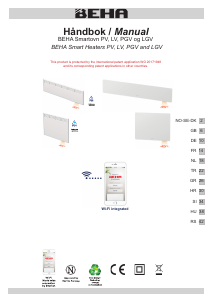 Manual Beha LV 10 Wifi Heater