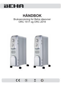 Handleiding Beha ORC 1517 Kachel