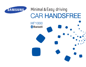 Handleiding Samsung BHF1000 Carkit