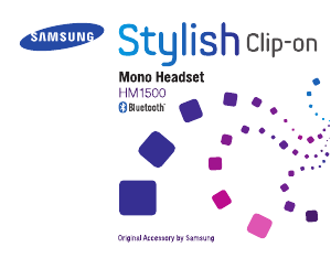 Bruksanvisning Samsung BHM1500 Headset