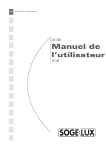 Mode d’emploi Sogelux V2138B Lave-linge