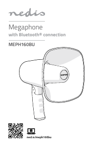 Brugsanvisning Nedis MEPH160BU Megafon