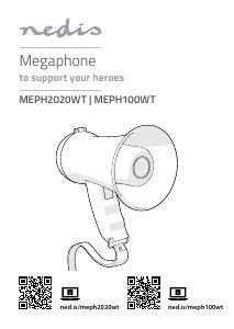 Bedienungsanleitung Nedis MEPH2020WT Sprachrohr