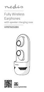 Εγχειρίδιο Nedis HPBT6050BK Ακουστικά
