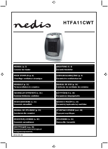 Bruksanvisning Nedis HTFA11CWT Varmeapparat