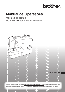 Manual Brother BM-3700 Máquina de costura