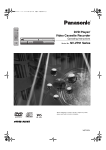 Bruksanvisning Panasonic NV-VP31EE DVD-Video Kombination