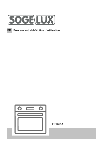 Mode d’emploi Sogelux FP183NX Four