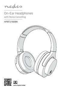 Manual Nedis HPBT2160BK Căşti