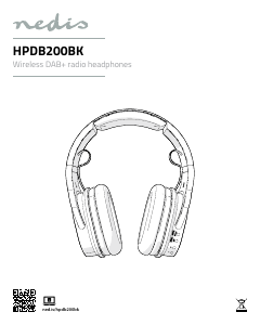 Manual Nedis HPDB200BK Căşti