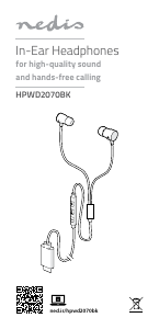 Bedienungsanleitung Nedis HPWD2070BK Kopfhörer