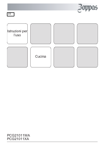 Manuale Zoppas PCG21011XA Cucina