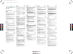 Bedienungsanleitung Nedis CRDRU2300BK Kartenleser
