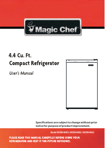 Handleiding Magic Chef MCBR440B2 Koelkast