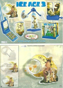 Kasutusjuhend Kinder Surprise 2S-15b Ice Age 3 Magnifying glass