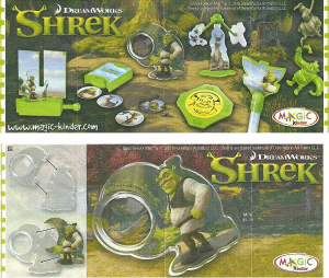 Mode d’emploi Kinder Surprise 2S-15d Shrek Magnifying glass