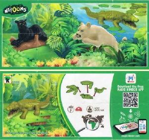 Kullanım kılavuzu Kinder Surprise DC006 Katoons Crocodile