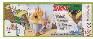 Mode d’emploi Kinder Surprise DE096 Asterix & Obelix Obelix