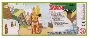 Mode d’emploi Kinder Surprise DE097 Asterix & Obelix Julius Caesar