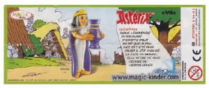 Mode d’emploi Kinder Surprise DE098 Asterix & Obelix Cleopatra