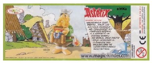 Kasutusjuhend Kinder Surprise DE099 Asterix & Obelix Barbarossa