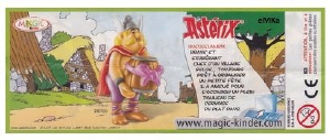 Kasutusjuhend Kinder Surprise DE100 Asterix & Obelix Gueuselambix
