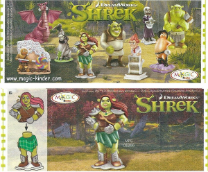 说明书 Kinder Surprise DE266 Shrek Fiona