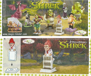 Руководство Kinder Surprise DE271 Shrek Rumpelstiltskin