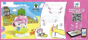 Manual Kinder Surprise FF327W Hello Kitty On the beach