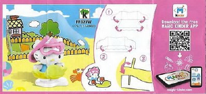 Kasutusjuhend Kinder Surprise FF327W Hello Kitty On the beach