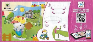 Mode d’emploi Kinder Surprise FF329b Hello Kitty In the garden