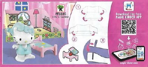 Kullanım kılavuzu Kinder Surprise FF330c Hello Kitty At the bedroom