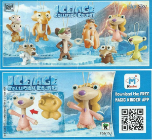 Kullanım kılavuzu Kinder Surprise FS615J Ice Age Brooke