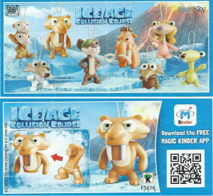 Kullanım kılavuzu Kinder Surprise FS616 Ice Age Diego