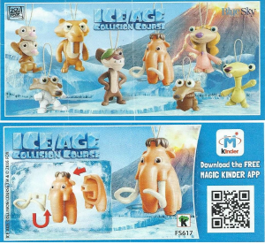 Kasutusjuhend Kinder Surprise FS617 Ice Age Manny