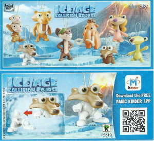 Kasutusjuhend Kinder Surprise FS619 Ice Age Scrat as astronaut