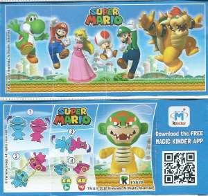 Kullanım kılavuzu Kinder Surprise FS626 Super Mario Bowser