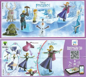 Kullanım kılavuzu Kinder Surprise SD282 Frozen Anna