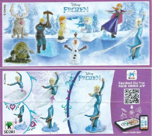 Kullanım kılavuzu Kinder Surprise SD283 Frozen Elsa